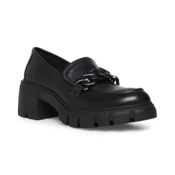 USED Madden Girl Women's Hoxtonn Slip on, Black  -Size 7 M - Picture 1 of 9